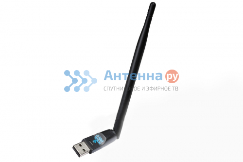 Wi-Fi адаптер USB 5dBi с внешней поворотной антенной (RT5370)