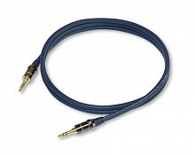DAXX J93-11 Посеребренный аудио кабель Mini-Jack (папа-папа). Длина 1.1м