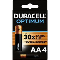 Батарейка Duracell Optimum тип AA цена за 1 шт.