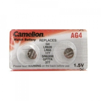 Батарейка Camelion AG4 (LR626\LR66\177\SR626W\GP77A\377)