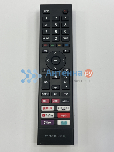 Пульт для телевизора Hisense ERF3E80H (0012) без голоса фото 2 Пульт для телевизора Hisense ERF3E80H (0012) без голоса фото 2