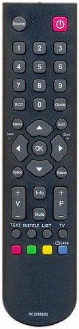 Пульт Supra RC2000E02 (LCD TV)