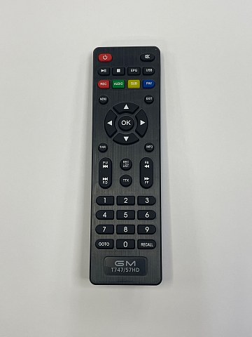 Пульт для DVB-T2 ресивера GoldMaster 747/757/717/727