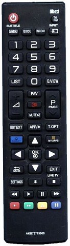 Пульт LG AKB73715669 (с функцией PIP)