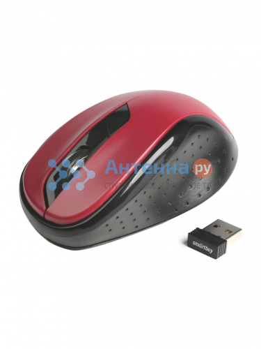 Мышь беспроводная Smartbuy 597D-R черный / красный фото 6
