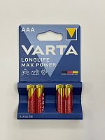Батарейка Varta LONGLIFE MAX POWER (MAX TECH) LR03 AAA Alkaline 1.5V цена за 1 шт.