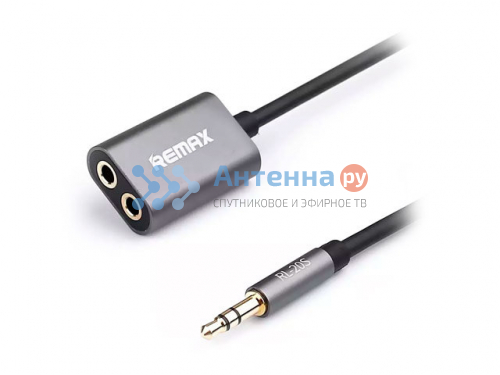 AUX аудио кабель-разветвитель Remax 3.5mm Share JACK Cable RL-20S фото 2