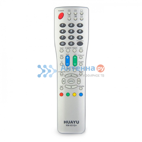 Универсальный пульт Sharp RM-651G+