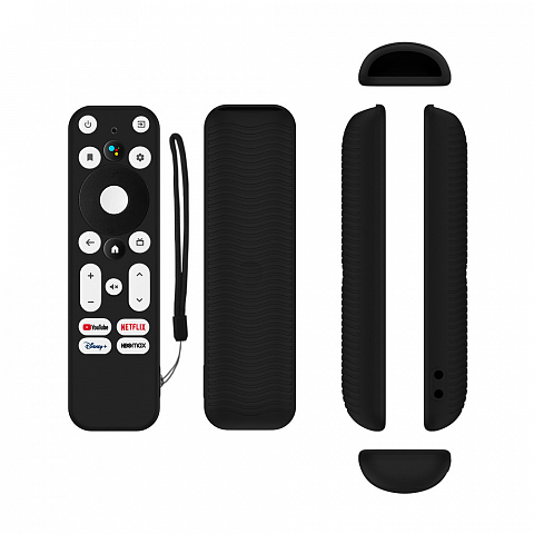 Чехол силиконовый для пульта Y55 (для Android TV/Stick) черный