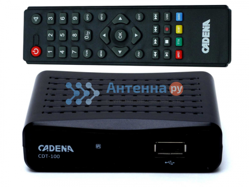 Цифровой эфирный ресивер CADENA CDT-100 (DVB-T2)