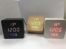 Электронные часы будильник GH-0712L с большим LED дисплеем