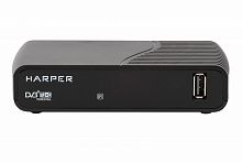 Цифровой эфирный ресивер Harper HDT2-1130 (DVB-T2/C)