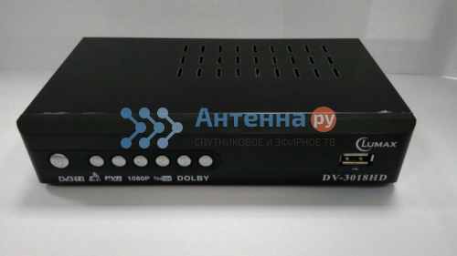 Цифровой эфирный ресивер Lumax DV-3018HD (DVB-T2)