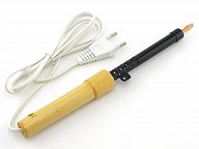 Паяльник электрический ЭПСН 25Вт 220V деревянная ручка