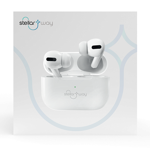 Беспроводные Bluetooth наушники Stellarway STWPRO-TWS-AIRPRO белые