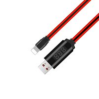 Шнур USB кабель Hoco U29 lightning (красный)
