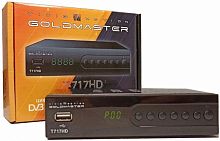 Цифровой эфирный ресивер GoldMaster T-717HD (DVB-T2/C)