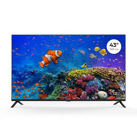 Телевизор Триколор H43U5500SA, SMART TV, 43”, Ultra HD, 4K, черный