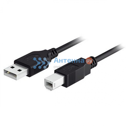 Кабель HIPER printer cable USB AM-BM 5м (черный)