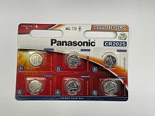 Батарейка Panasonic Power Cells CR2025 BL6 Lithium 3V цена за 1 шт.