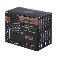 З/У для аккумуляторов GoPower SmartCase Li-ion 8 слотов +4AA и 4AAA