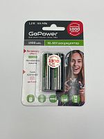 Аккумулятор GoPower R6 AA 1300mAh цена за 1 шт.