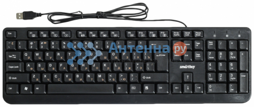 Клавиатура Smartbuy SBK-208U-K черная