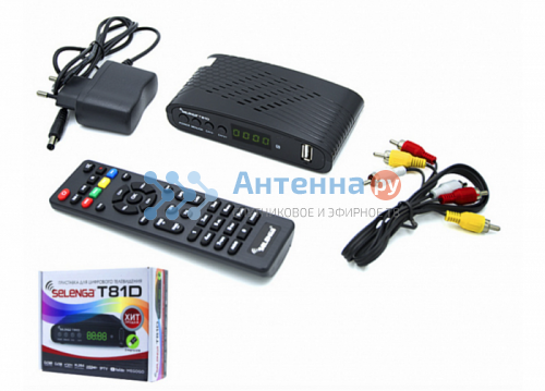 Цифровой эфирный ресивер SELENGA T81D (DVB-T2/C) фото 8