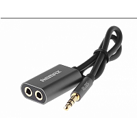 AUX аудио кабель-разветвитель Remax 3.5mm Share JACK Cable RL-20S