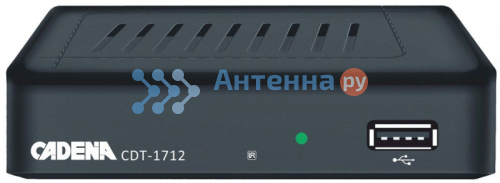 Цифровой эфирный ресивер CADENA CDT-1712 (DVB-T2)