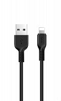 Шнур USB кабель Hoco X13 lightning (черный) 1м
