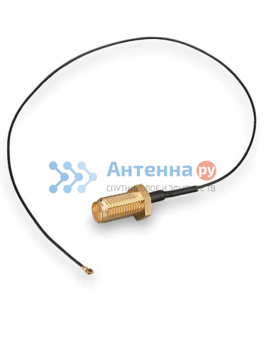 Пигтейл SMA-female - MHF4 (15 см) Пигтейл SMA-female - MHF4 (15 см)