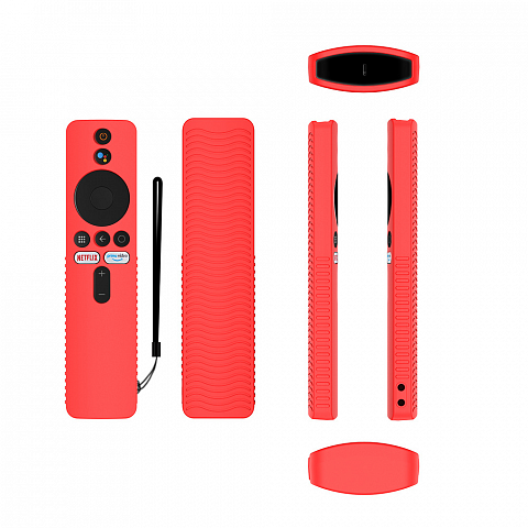 Чехол силиконовый для пульта Y48 (XiaoMi TV Stick) красный