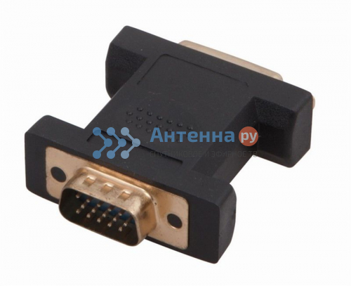 Переходник VGA "шт"- DVI-I "гн" Rexant 17-6808