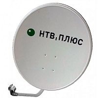 Спутниковая антенна 0,6 м оф. Супрал с/кр. с логотипом НТВ+