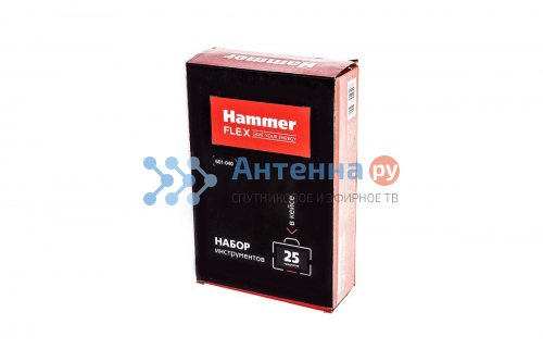 Набор инструментов HAMMER 601-040 25 предметов фото 5