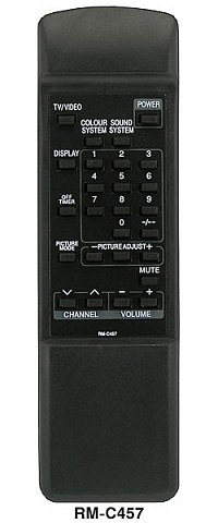 Пульт JVC RM-C457 (AV-G21T, AV-G250MX)