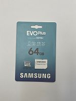 Карта памяти Samsung EVO Plus microSDXC 64 ГБ