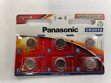 Батарейка Panasonic Power Cells CR2016 BL6 Lithium 3V цена за 1 шт.