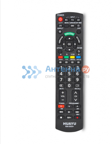 Универсальный пульт Panasonic RM-D920+ (3D, LED TV)