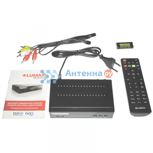Цифровой эфирный ресивер Lumax DV-3205HD (DVB-T2/C) фото 4