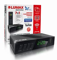 Цифровой эфирный ресивер Lumax DV-2120HD (DVB-T2/C)