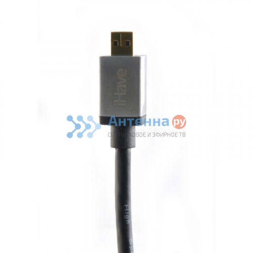 Кабель Belsis HDMI A вилка - C (mini HDMI) вилка, супертонкий, High Speed W/E, 1.4 м. iHave (BF1012) фото 2