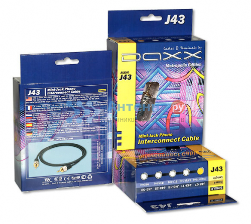 DAXX J43-15 3.5mm Mini-Jack (папа-папа). Длина 1.5м фото 2