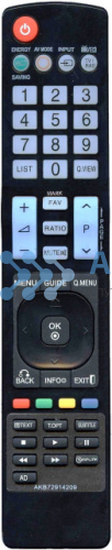 Пульт LG AKB72914209 (LCD TV)