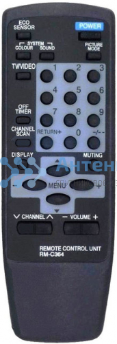 Пульт JVC RM-C364 (черный)