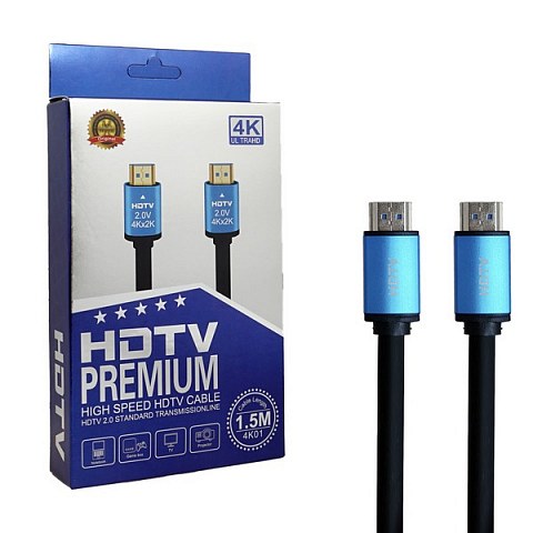 Кабель MRM HDMI вилка - HDMI вилка 4K 2.0 high speed 1,5м (силиконовый)