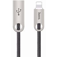 Шнур USB кабель Hoco U8 lightning (серебро)