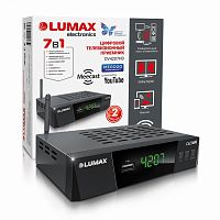 Цифровой эфирный ресивер Lumax DV-4207HD (DVB-T2/C)